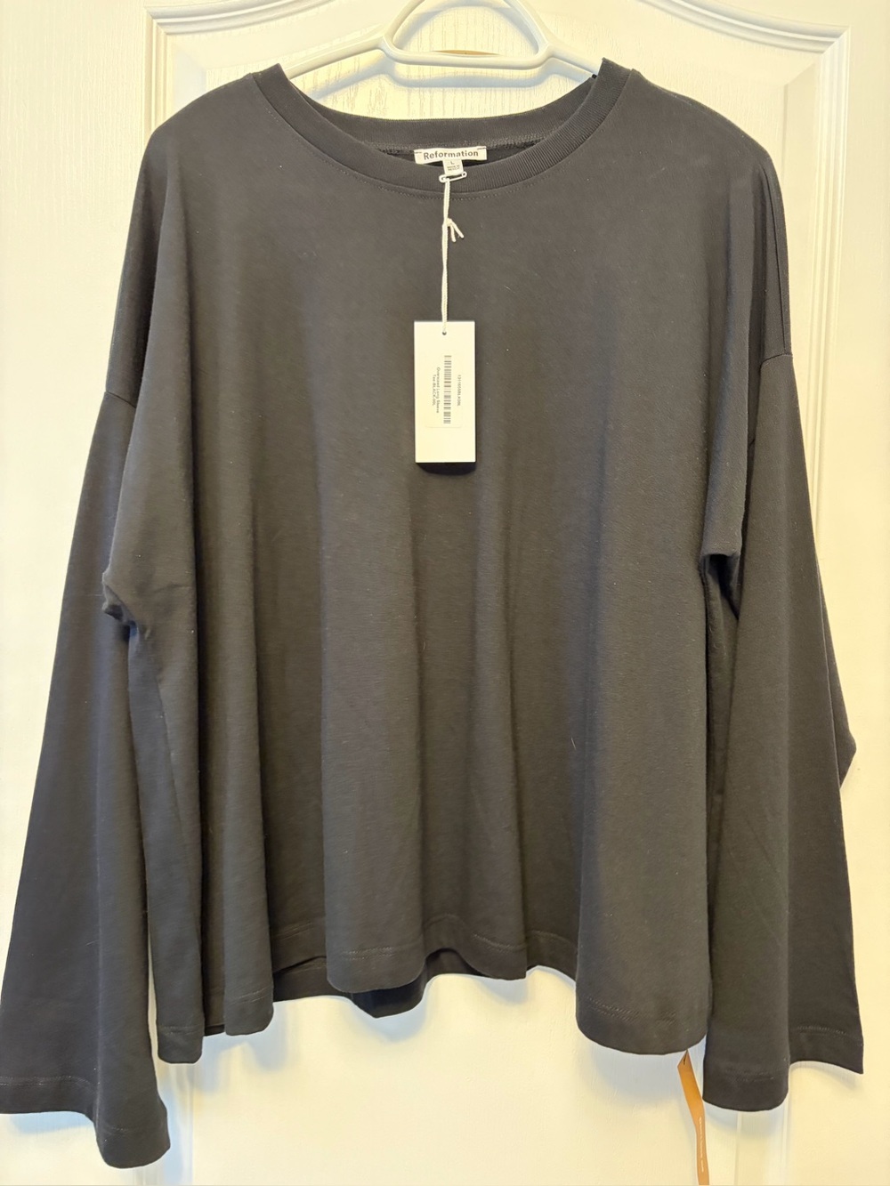 Reformation Oversized Long Sleeve Tee